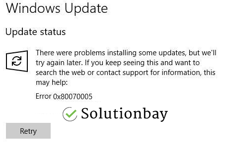 windows store error 0x80070005 windows store error 0x80070005