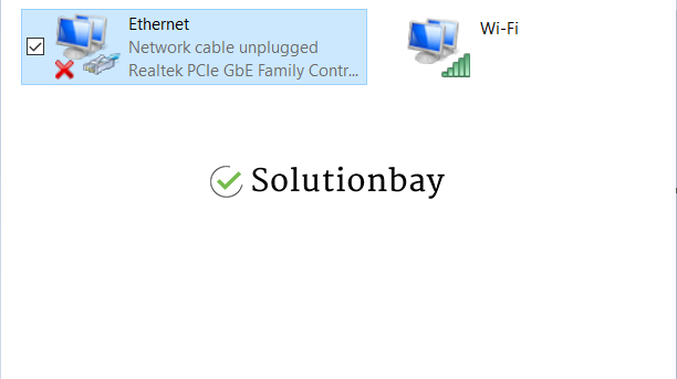vmware player network cable unplugged