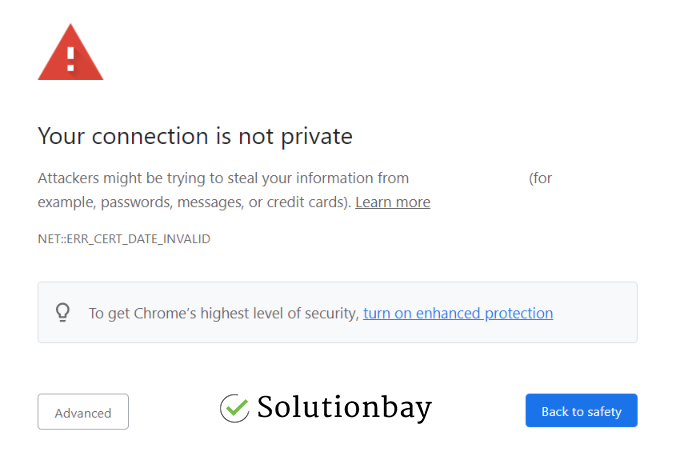 How To Fix Net Err Cert Date Invalid On Google Chrome Solutions